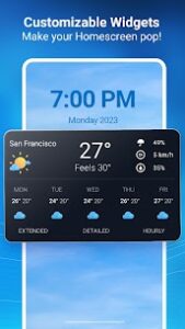 1Weather MOD APK (Premium Unlocked) v7.2.1 4