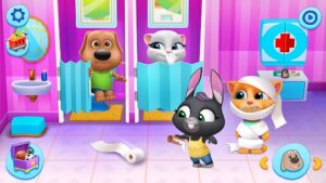 My Talking Tom Friends Mod Apk Unlimited Money Cheat 3.3.3.11159 2