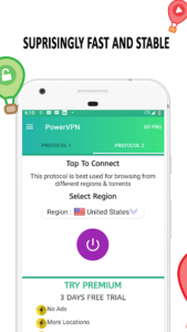 Power VPN MOD APK (Pro Unlocked) 1