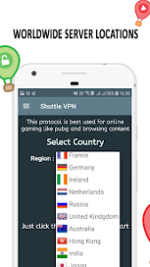 Shuttle VPN MOD APK (Pro Unlocked) en son indir 1