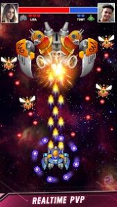 Space shooter – Galaxy attack Mod Apk [Unlimited money] 3