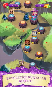 Bubble Witch 3 Saga Mod Apk (Unlimited Boosters And Moves)8.3.0 4