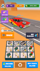 Idle Racer: Tap, Merge & Race (Unlimited Money)0.9.101-7 2